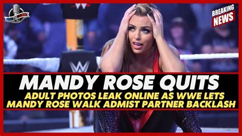 leaked mandy rose|Mandy Rose’s ‘Premium Content’ Leaked A Week Before Her。